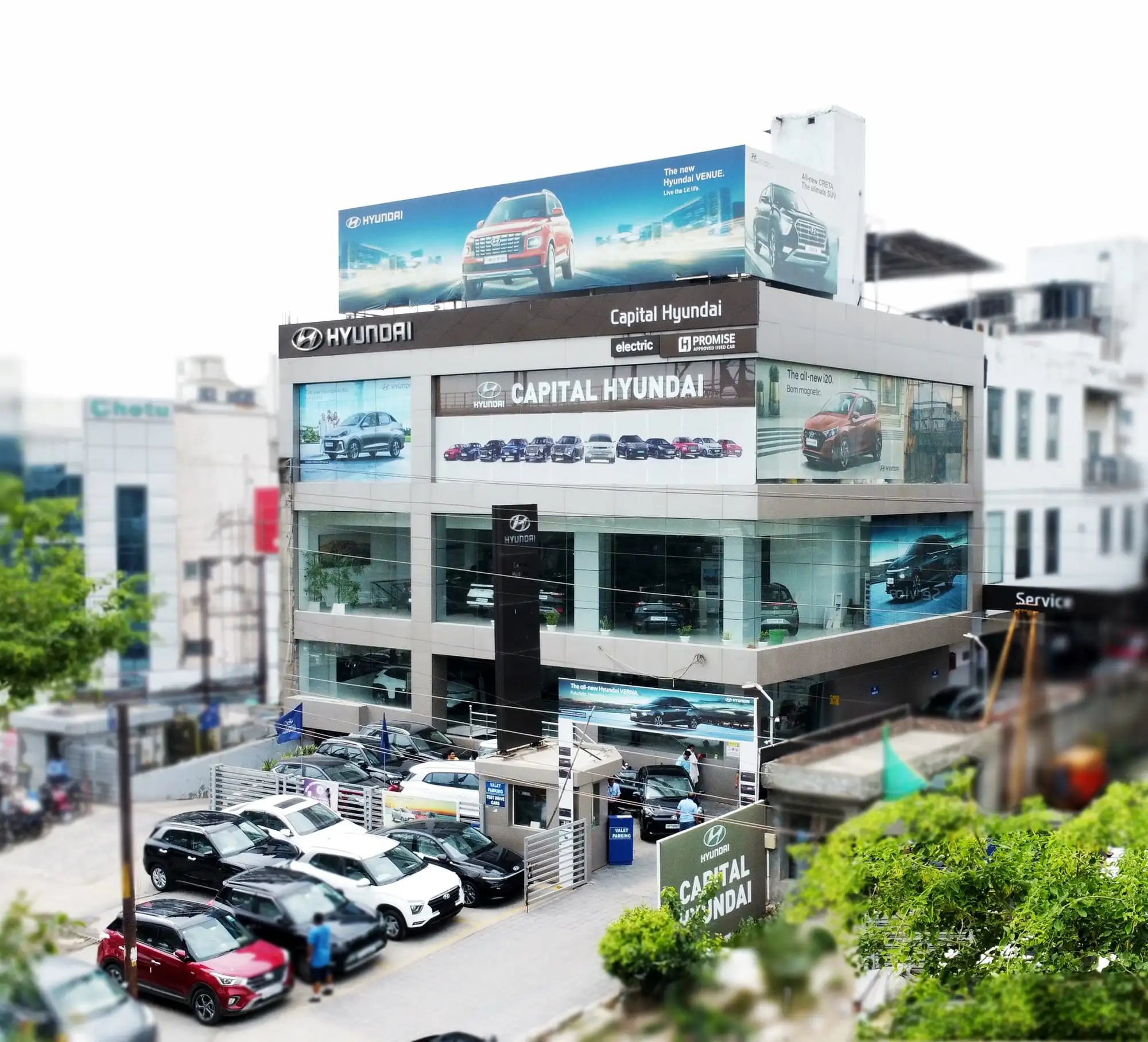 Capital Hyundai Dealership in Noida Faridabad Ghaziabad Delhi